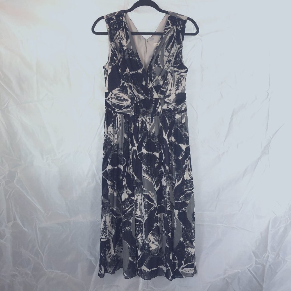 Coldwater Creek Size 6 Black/White Dress